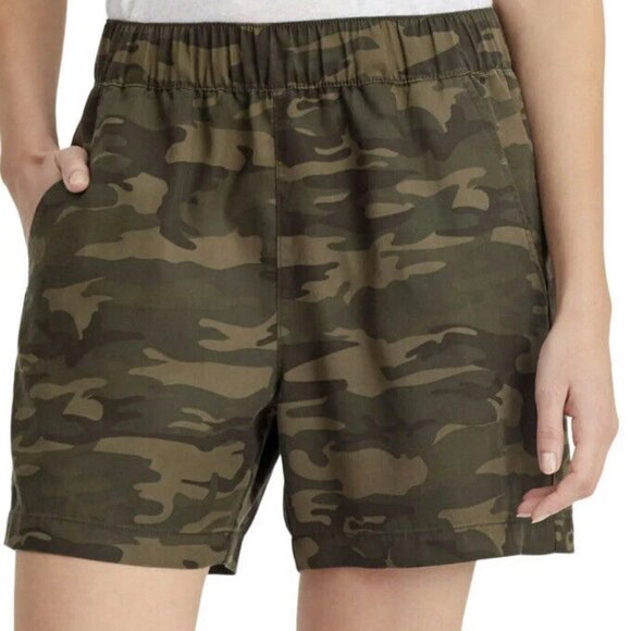 NEW Social Standard by Sanctuary Ladies Boardwalk Short Mother Nature Camo Small - Picture 1 of 5